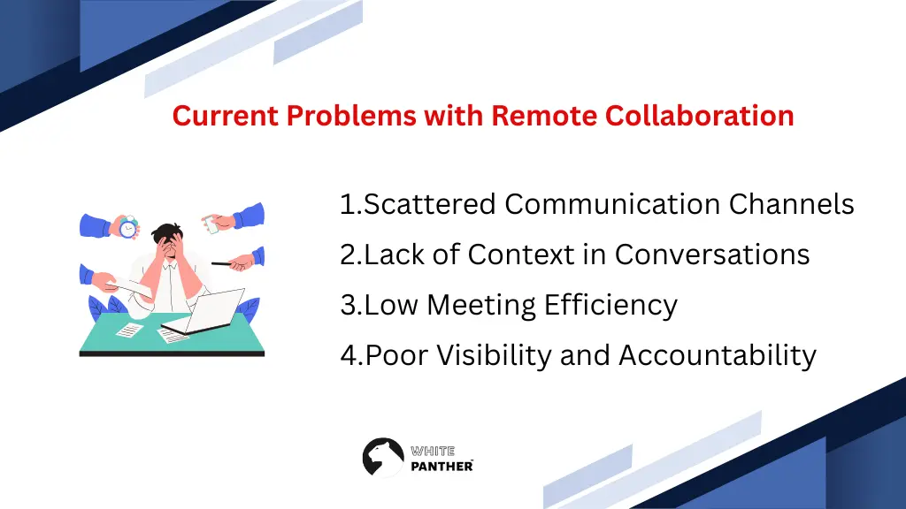 Problems with remote Collaboration